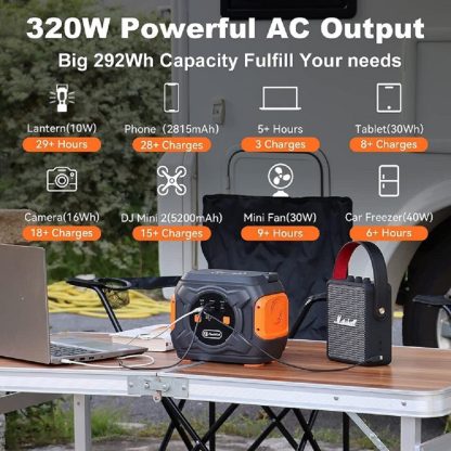 Prenosný záložný zdroj FlashFish A301 – 320W / 292Wh - Image 4