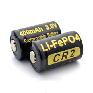 Soshine IFR CR2 nabíjateľné batérie - CR2 3.2V 400mAh LiFePO4 - 2ks