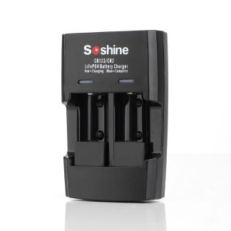 Soshine S5-Fe CR2 duálna automatická nabíjačka