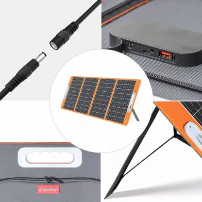 Solárna nabíjačka / Prenosný solárny panel FlashFish TSP18V100W - 100W - Image 14