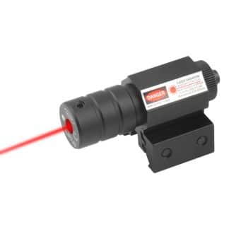 5mW červený laserový zameriavač - komplet