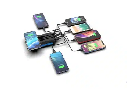 Solárna vodotesná powerbanka s bezdrôtovým nabíjaním HDL-531 - 20 000mAh - Image 10