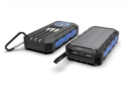 Solárna vodotesná powerbanka s bezdrôtovým nabíjaním HDL-531 - 20 000mAh - Image 6