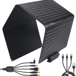 Soshine SC40W – skladací solárny panel 40 W, USB-C, USB-A a DC 18 V